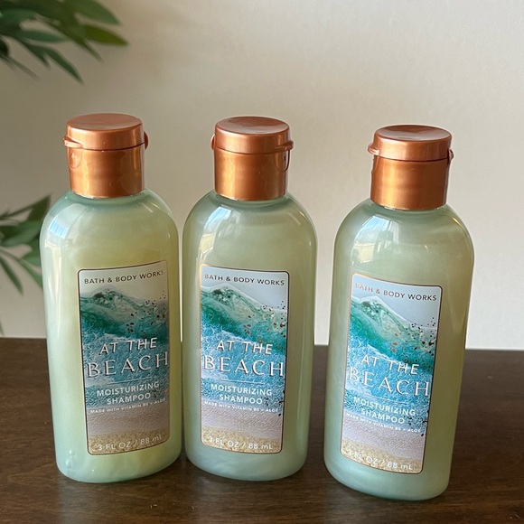 Three New Bath & Body Works At The Beach Travel Size Shampoos - Picture 1 of 1